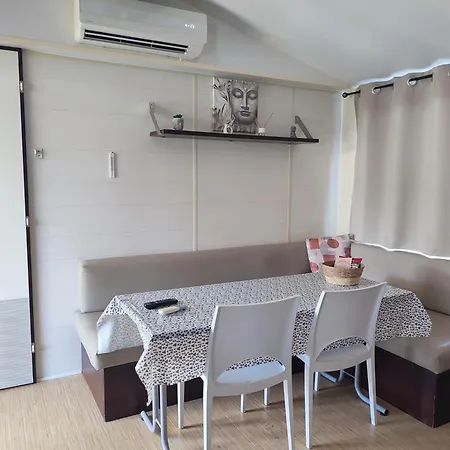 Del Mar Mobil-home 3 Ch Dont Parentale Sur キャンプ場 アルジェレス・シュル・メール