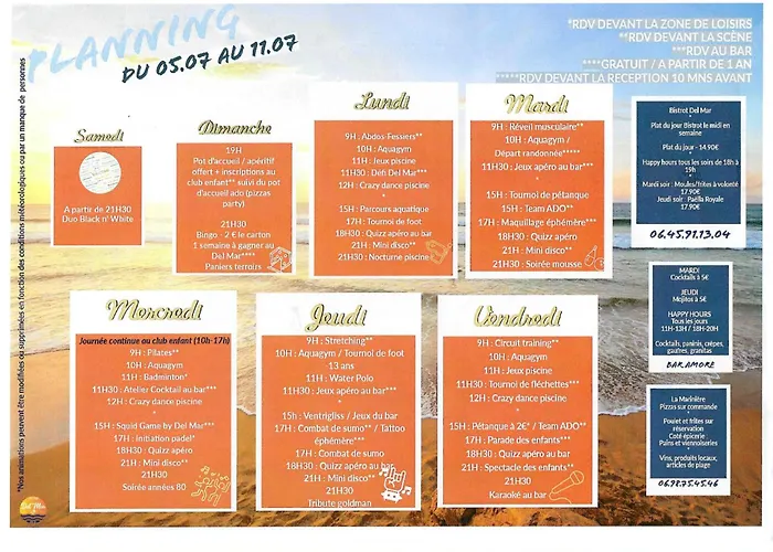 Del Mar Mobil-home 3 Ch Dont Parentale Sur *