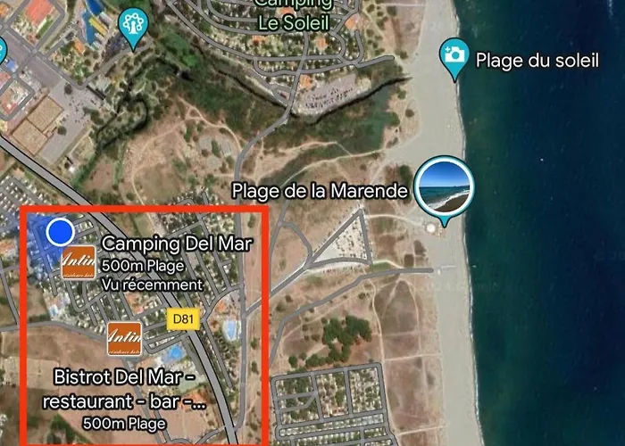 Del Mar Mobil-home 3 Ch Dont Parentale Sur